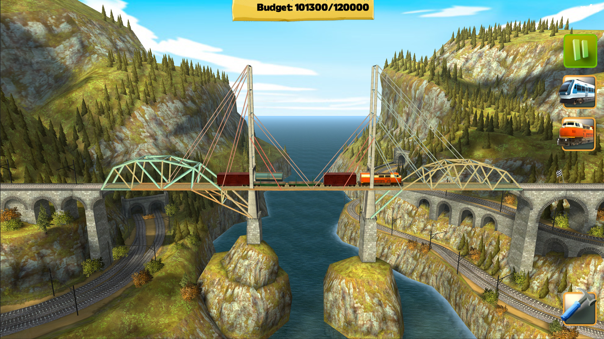 Bridge Constructor Trains - Expansion Pack Screenshot 2