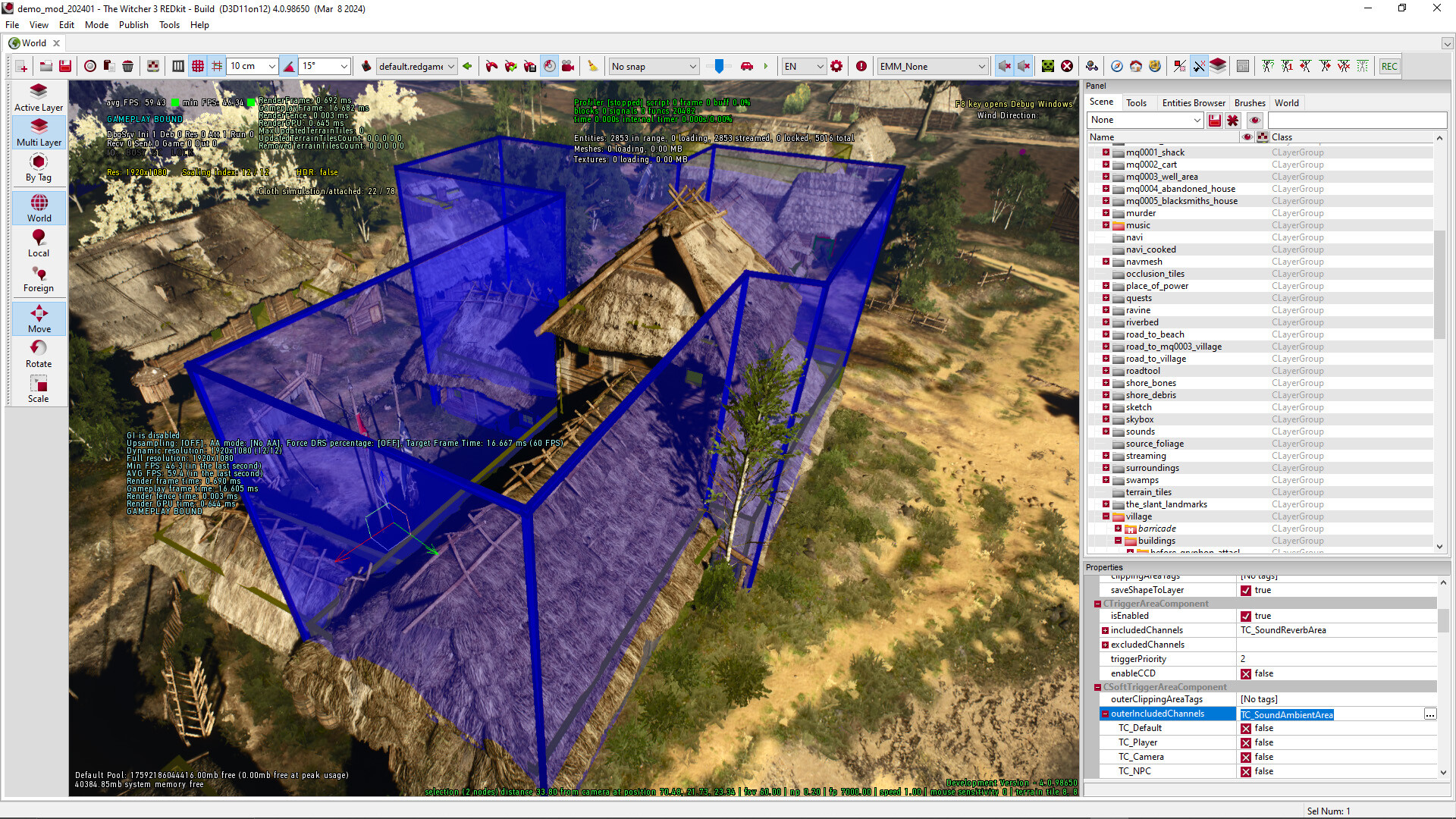 The Witcher 3 REDkit Screenshot 2
