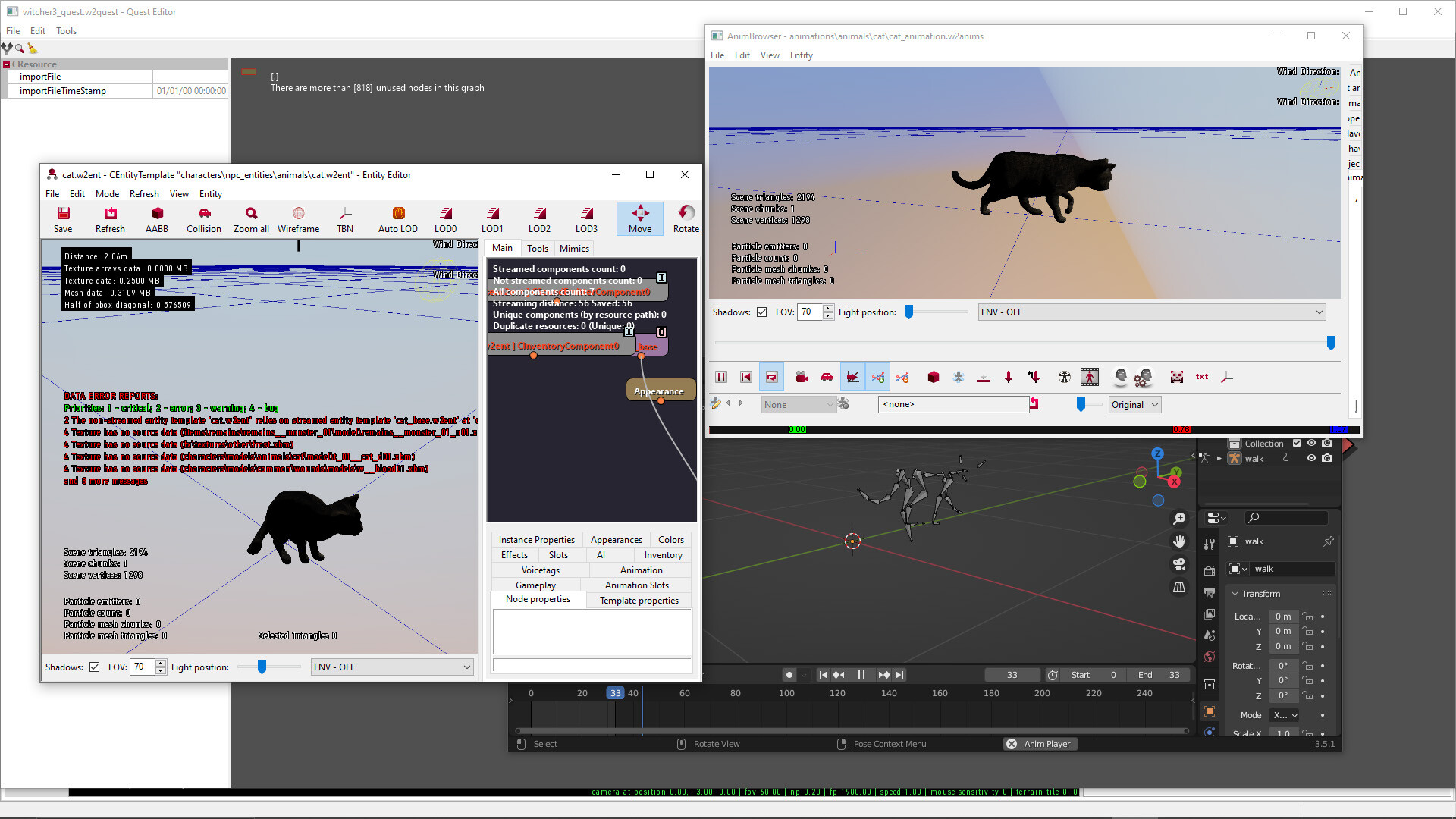 The Witcher 3 REDkit Screenshot 0