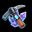 Novice crystal miner icon