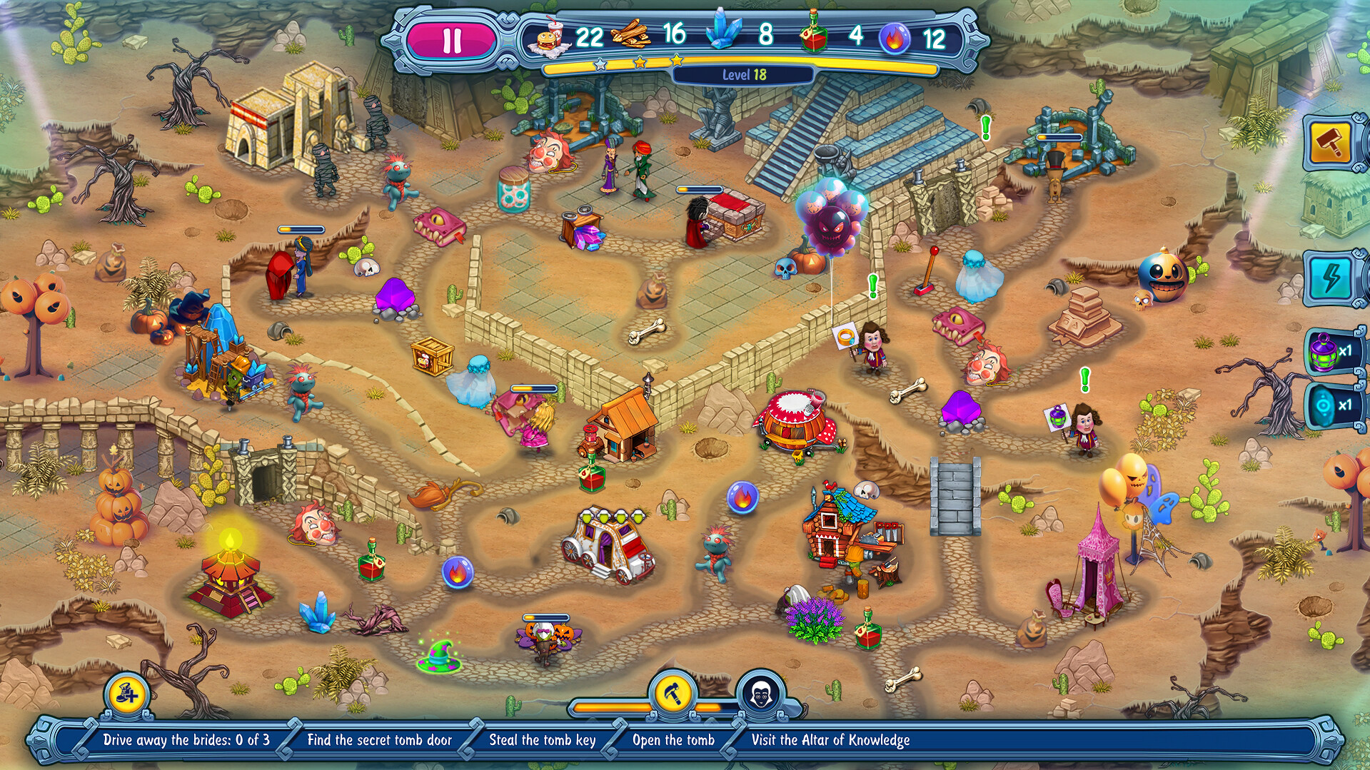 Incredible Dracula: Academy of Shadows Screenshot 3