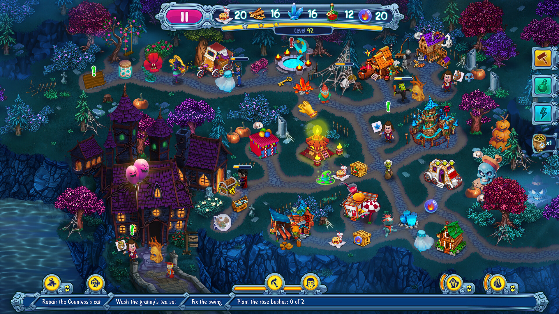 Incredible Dracula: Academy of Shadows Screenshot 2