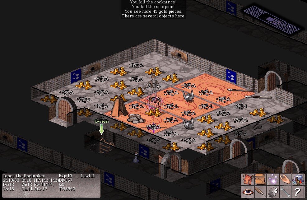Vulture for NetHack Screenshot 1