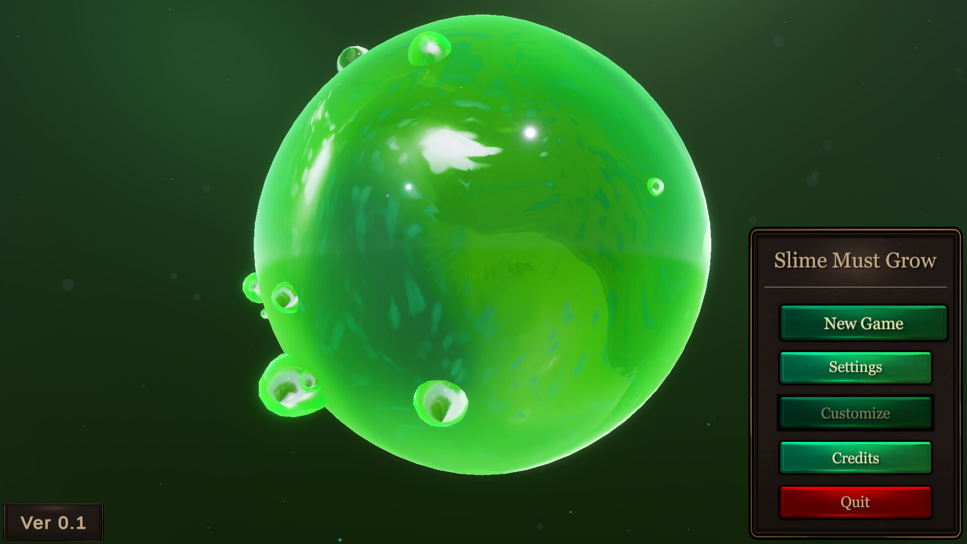 Slime Must Grow Demo Screenshot 0