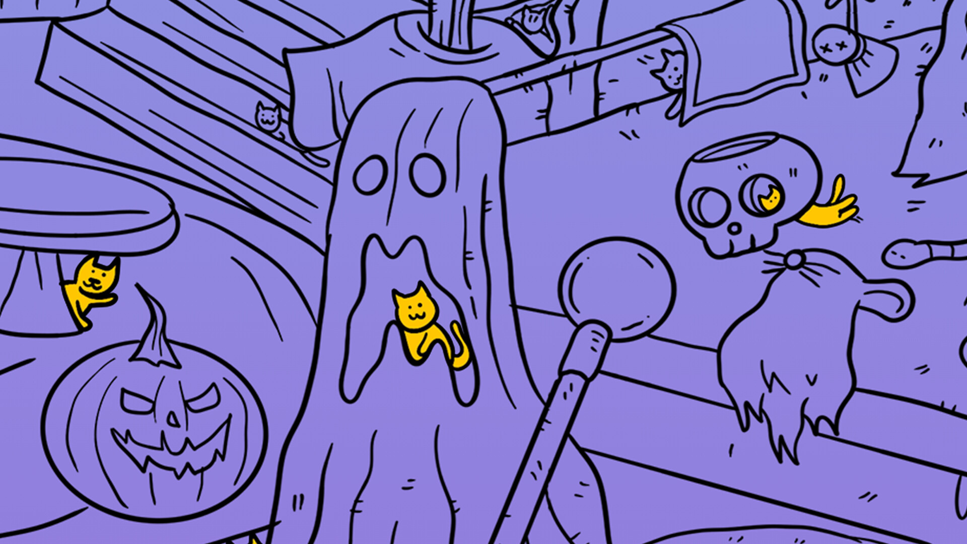 Secret Cats - Haunted Mansion Screenshot 2