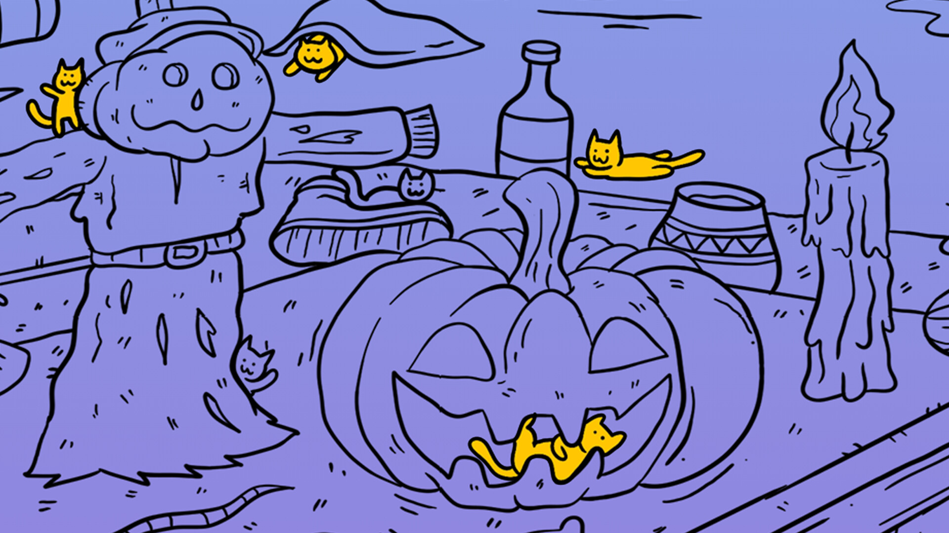 Secret Cats - Haunted Mansion Screenshot 1