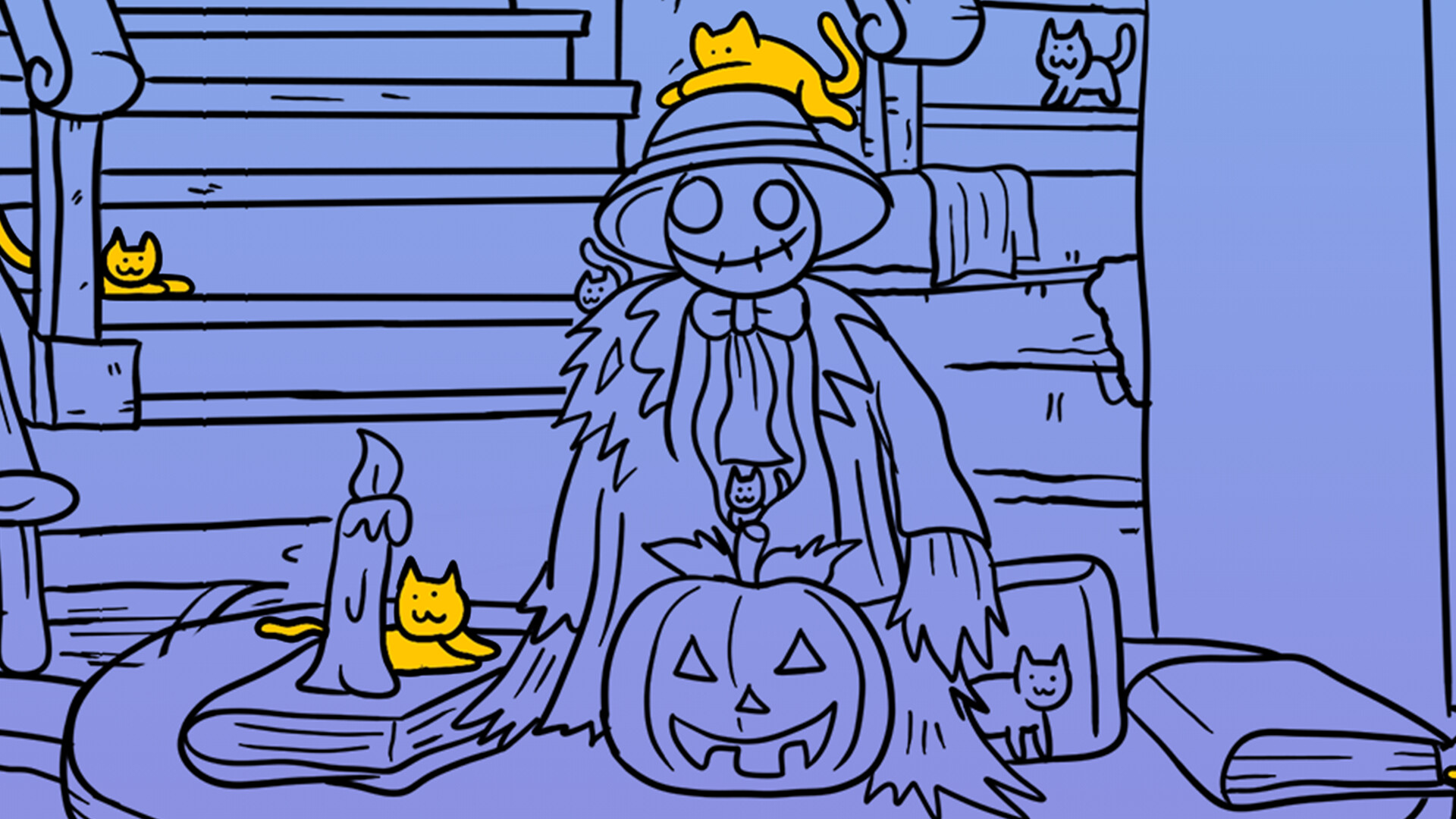 Secret Cats - Haunted Mansion Screenshot 0