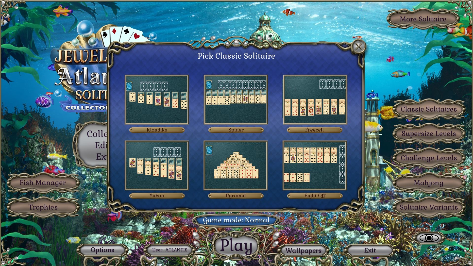 Jewel Match Atlantis Solitaire 2 - Collector's Edition Screenshot 21