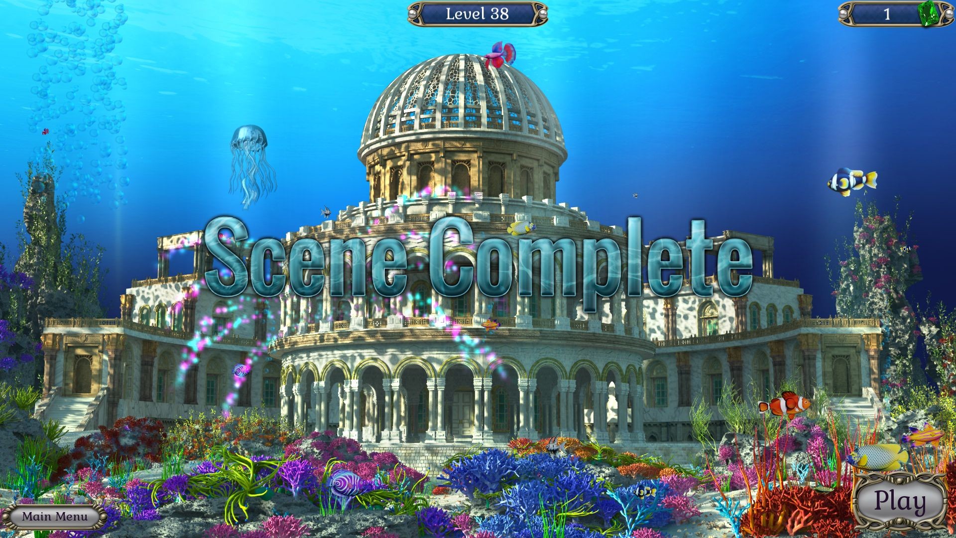 Jewel Match Atlantis Solitaire 2 - Collector's Edition Screenshot 10