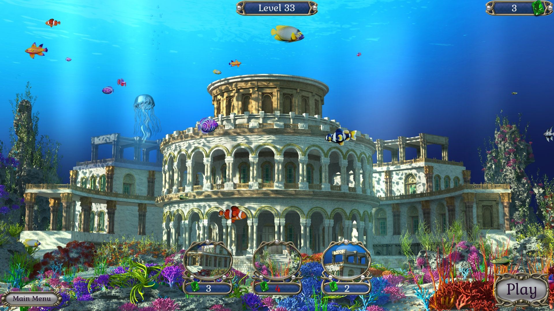 Jewel Match Atlantis Solitaire 2 - Collector's Edition Screenshot 14