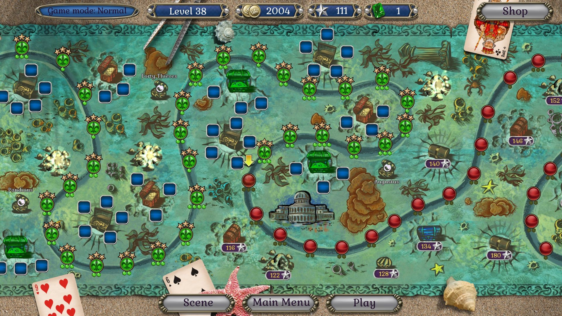 Jewel Match Atlantis Solitaire 2 - Collector's Edition Screenshot 18
