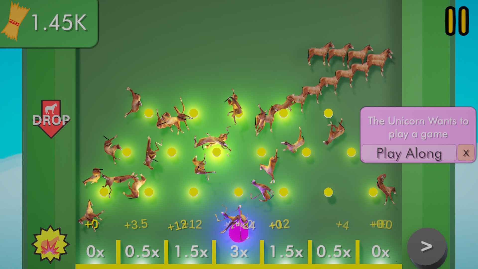 Horse Plinko Screenshot 2