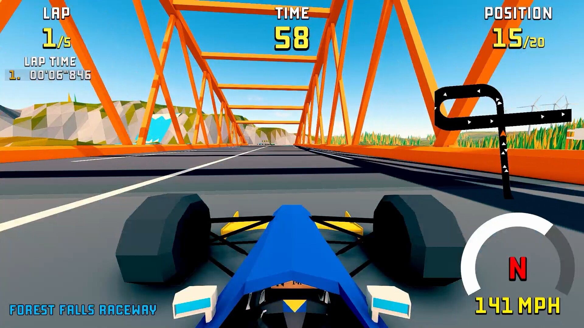 Super Retro GP Screenshot 1