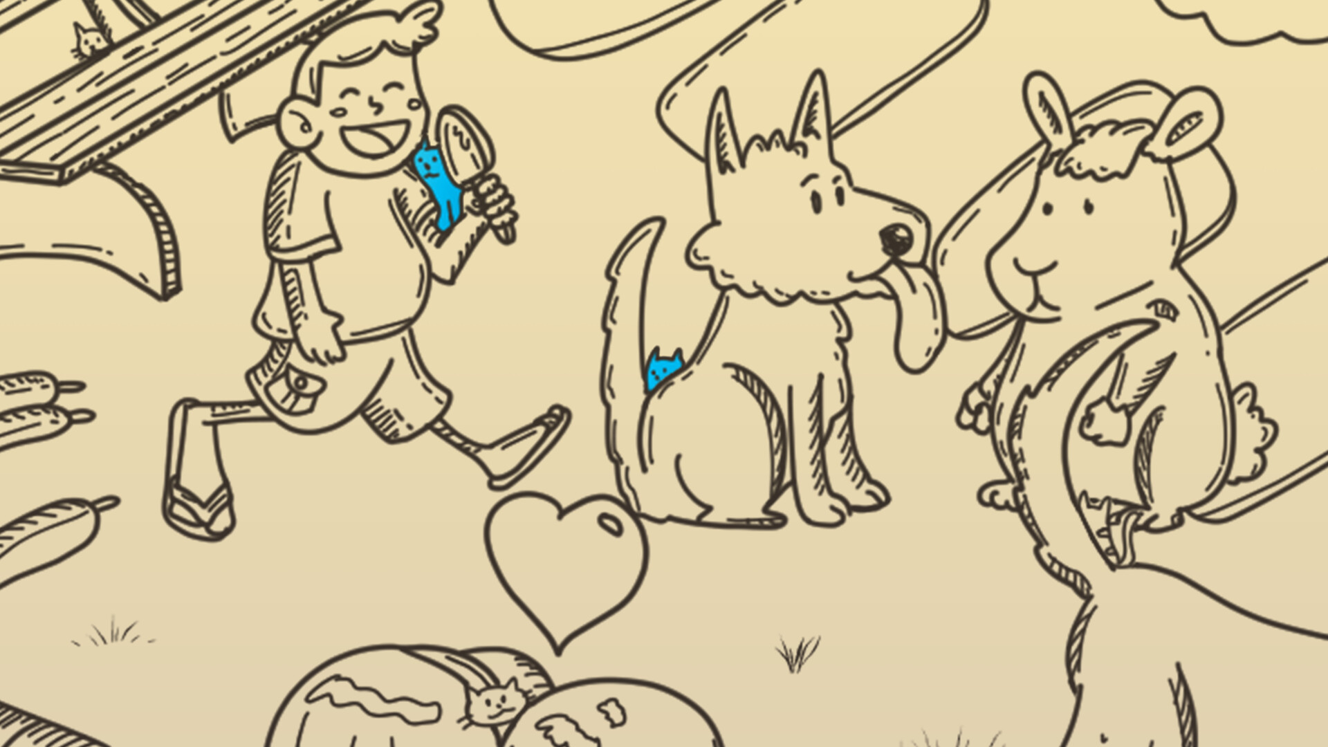 Secret Cats - Ice Cream Day Screenshot 2