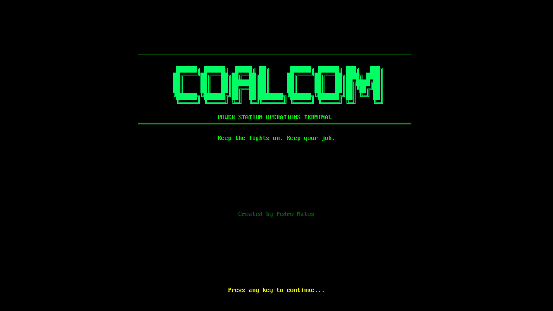 COALCOM: Power Station Screenshot 0