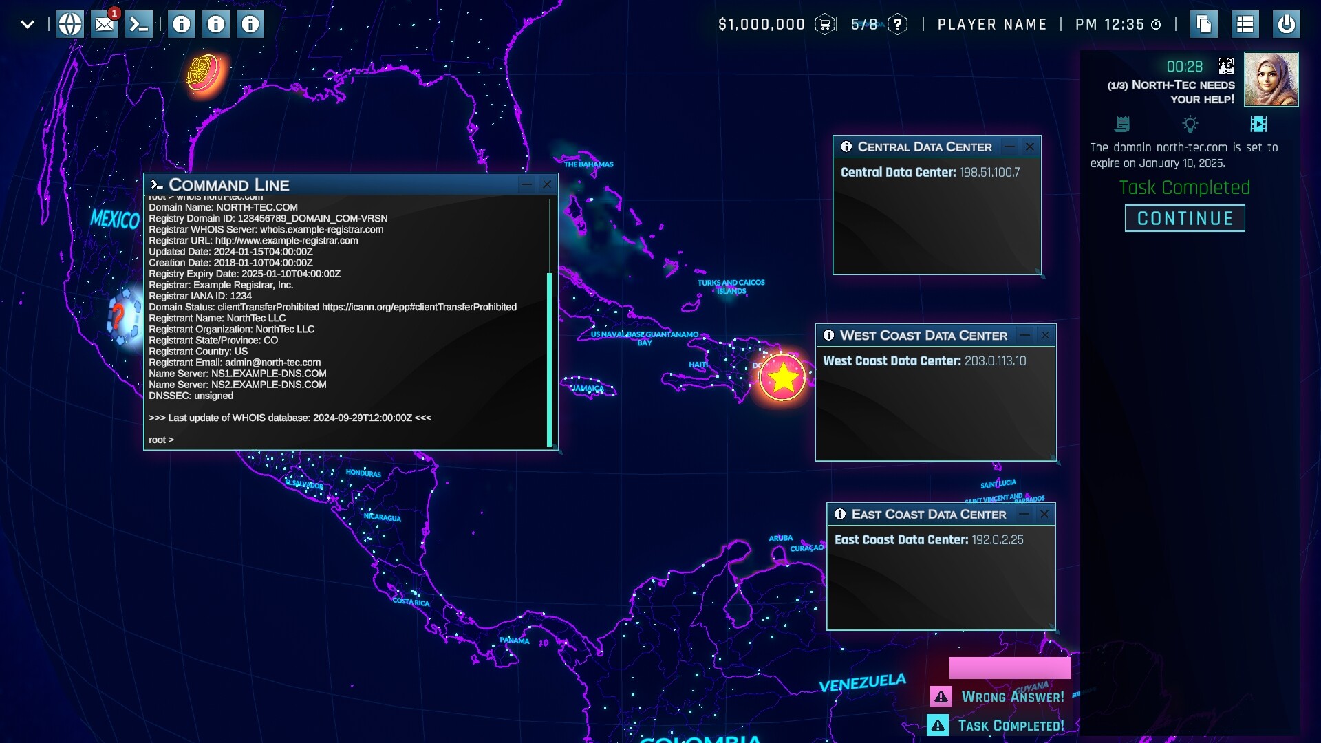 CyberQuest Demo Screenshot 3