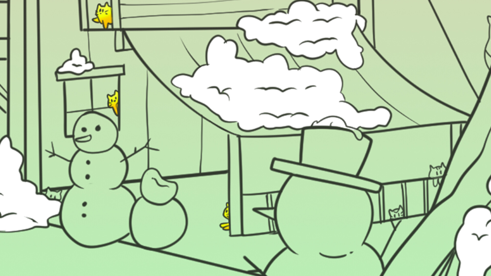 Secret Cats - Snow Screenshot 0