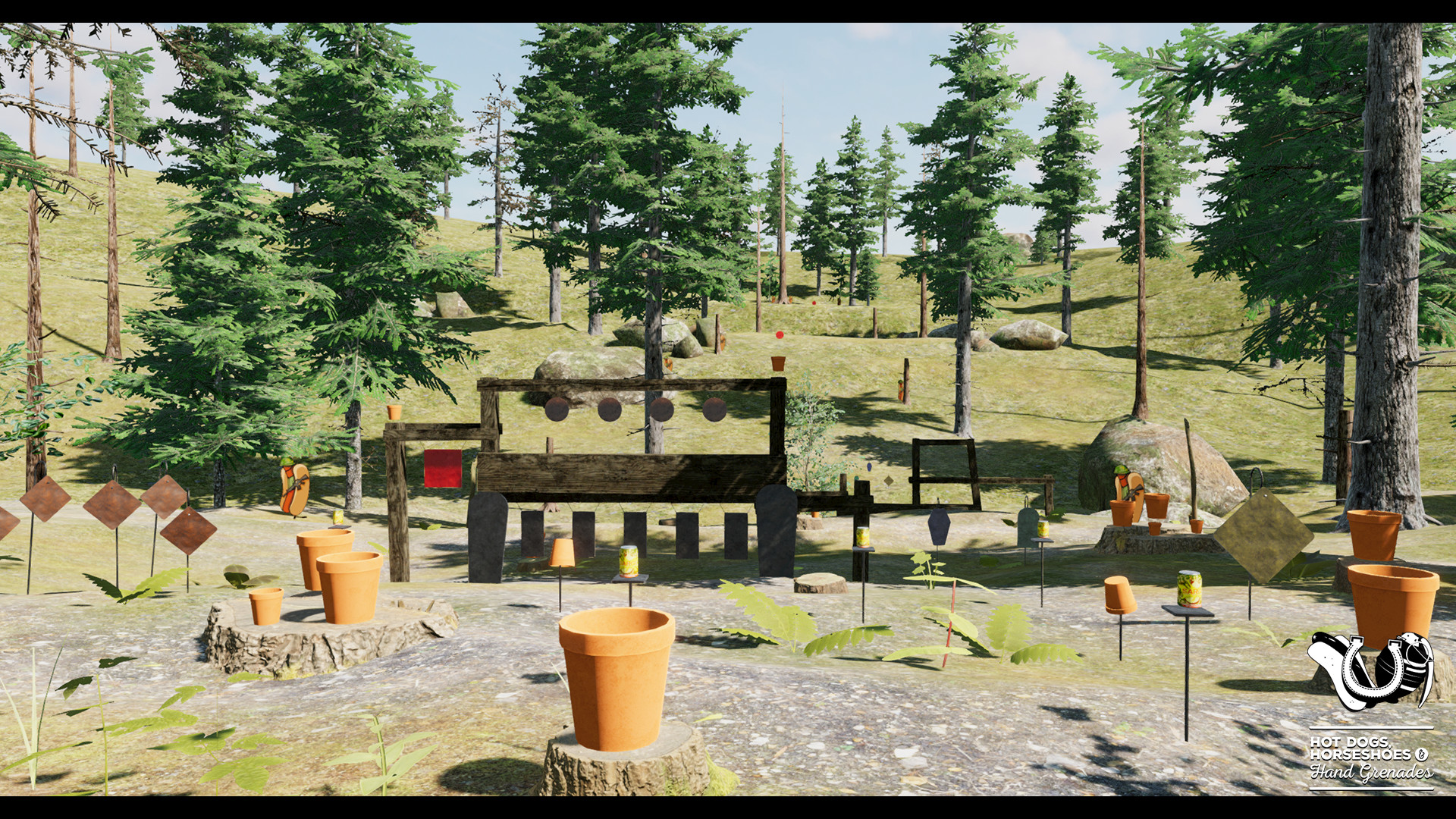 Hot Dogs, Horseshoes & Hand Grenades Screenshot 1