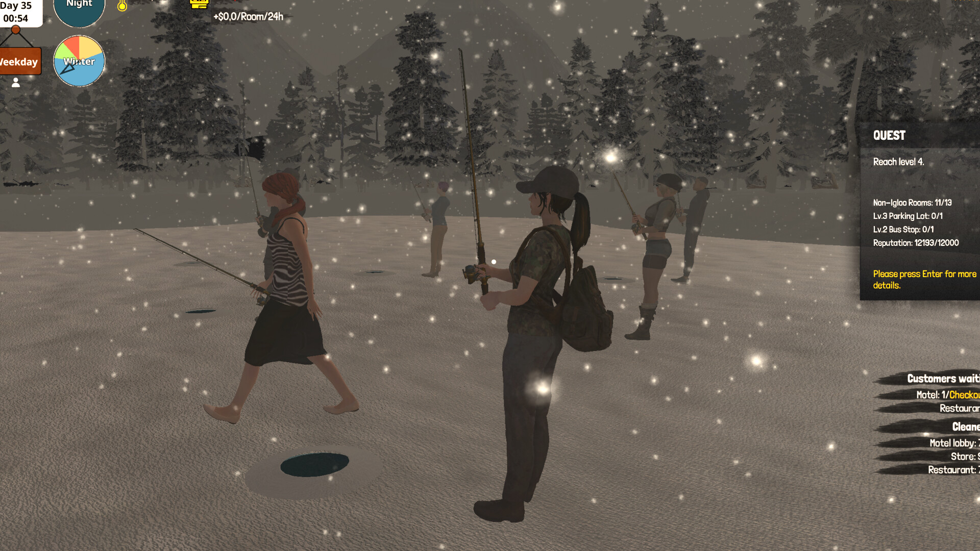 Arctic Motel Simulator Screenshot 2