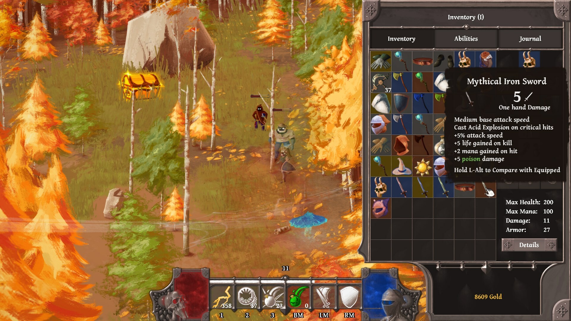 Bridgebourn Demo Screenshot 1