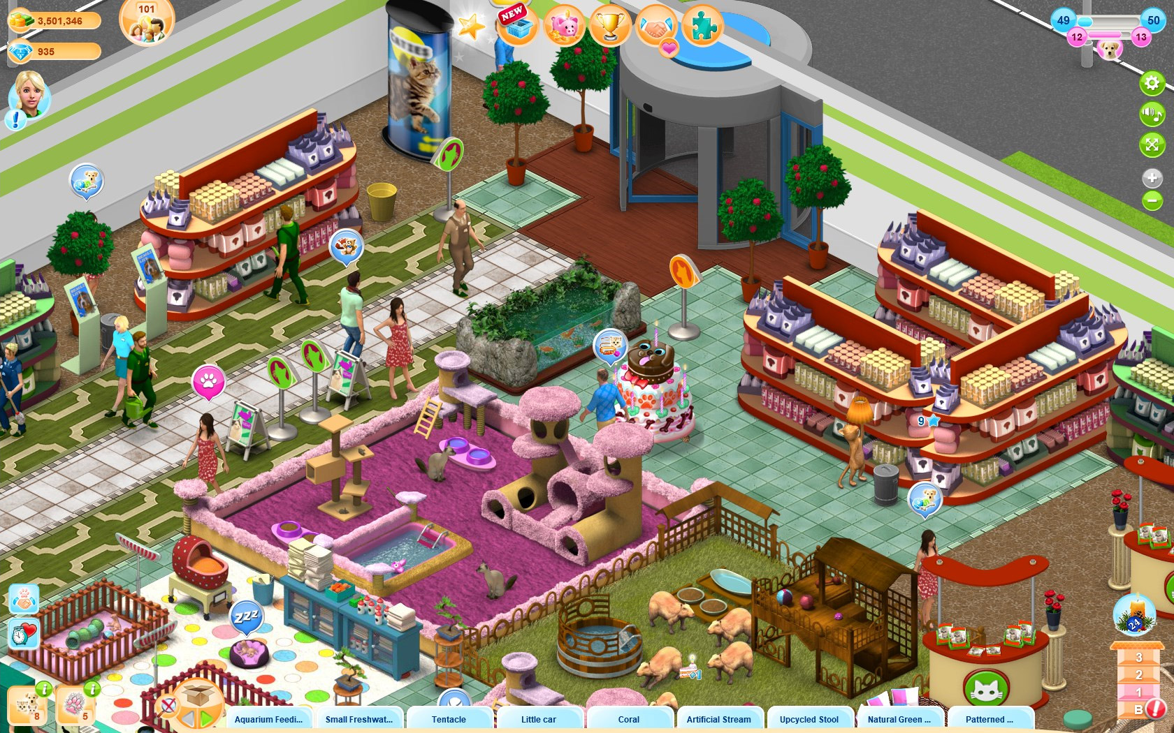 Wauies - The Pet Shop Game Screenshot 1