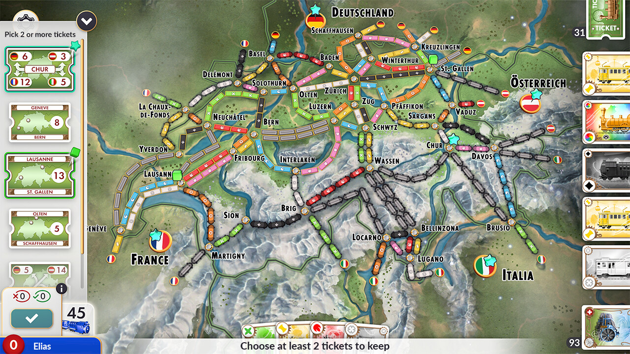Ticket to Ride®: Round the World Ticket Screenshot 1