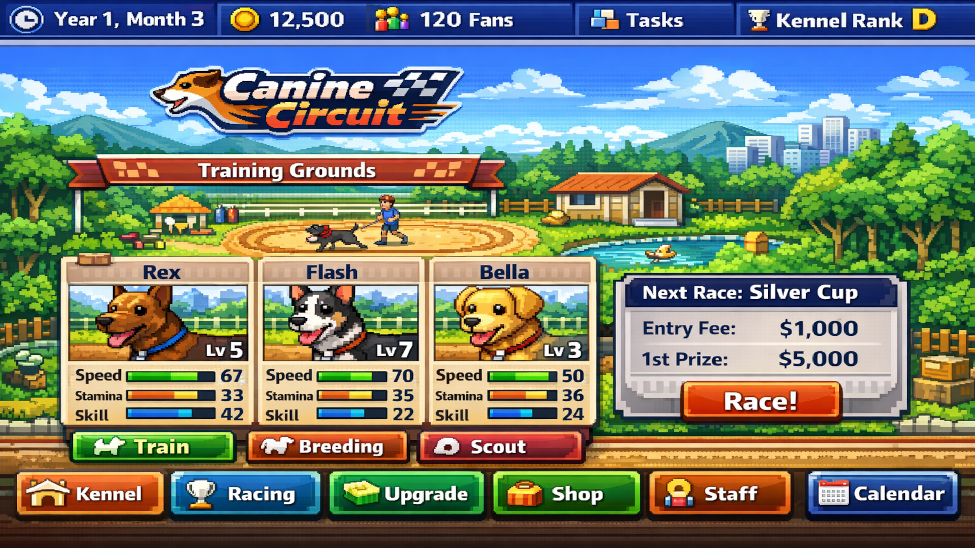 Canine Derby Manager Screenshot 0