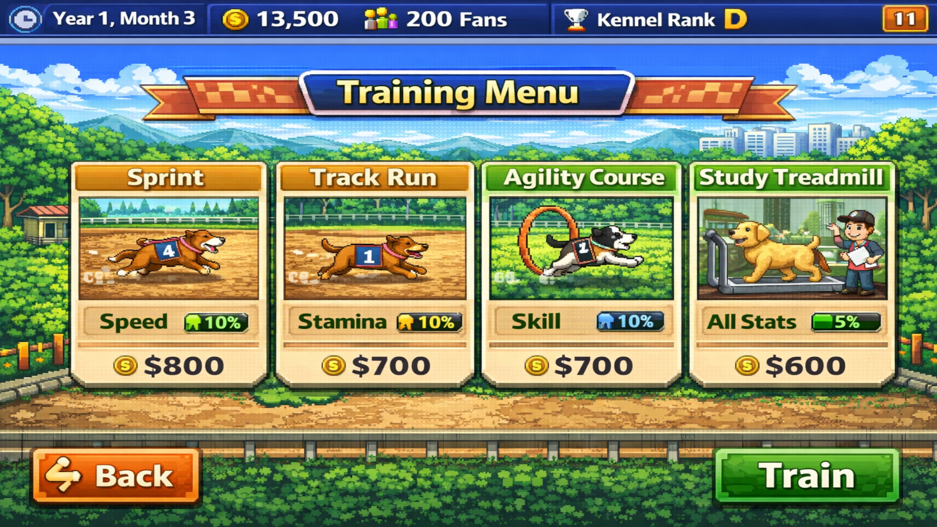 Canine Derby Manager Screenshot 1