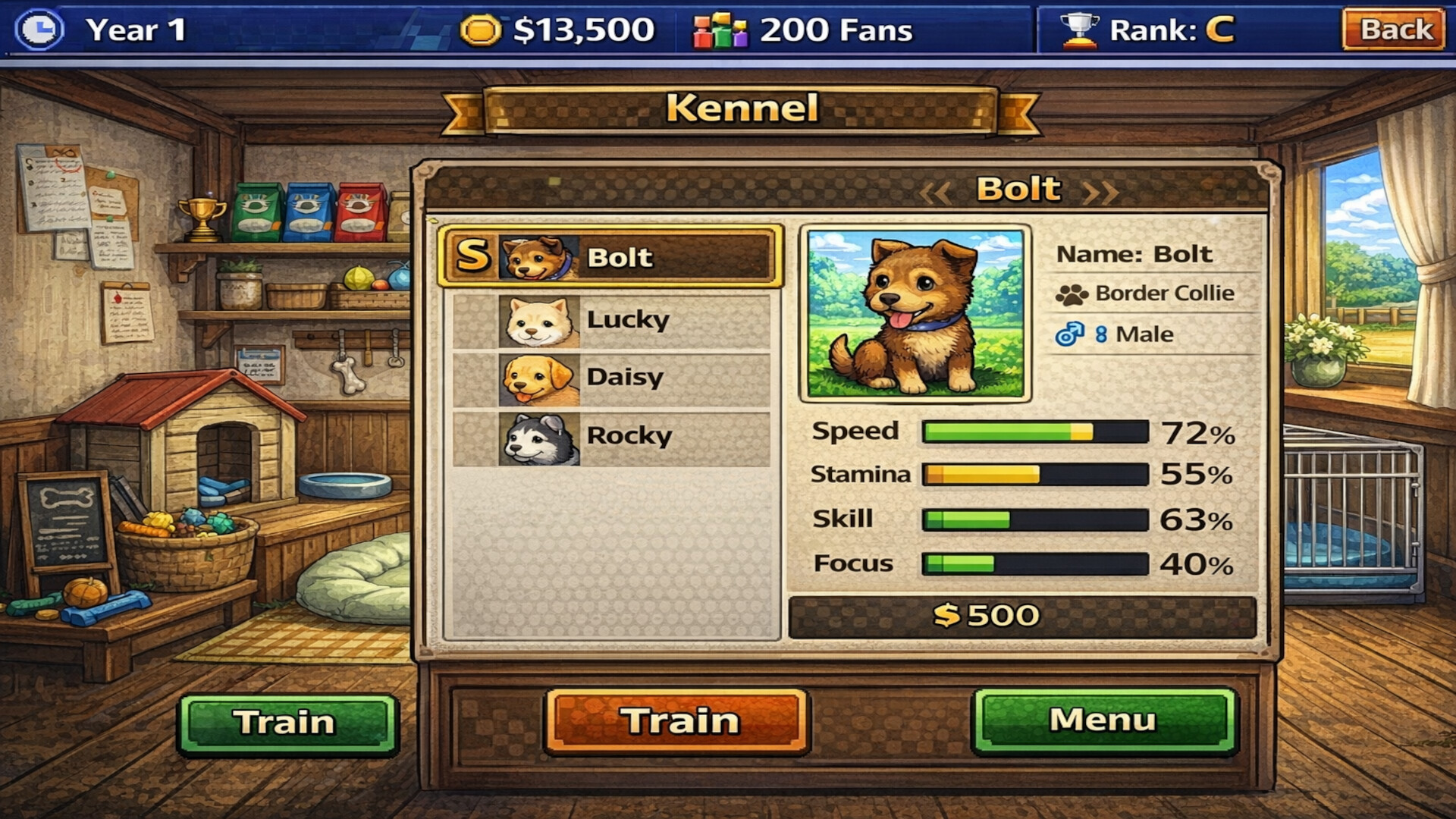 Canine Derby Manager Screenshot 3