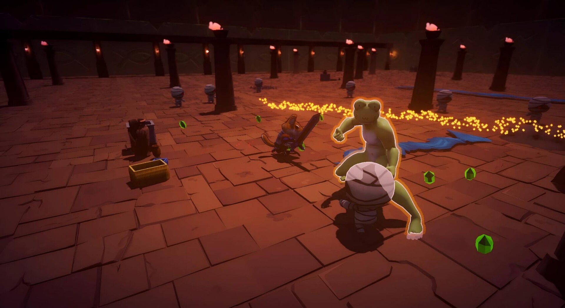 FuwaFuwa Survivors - Muscular Boss Pet Pack Screenshot 1