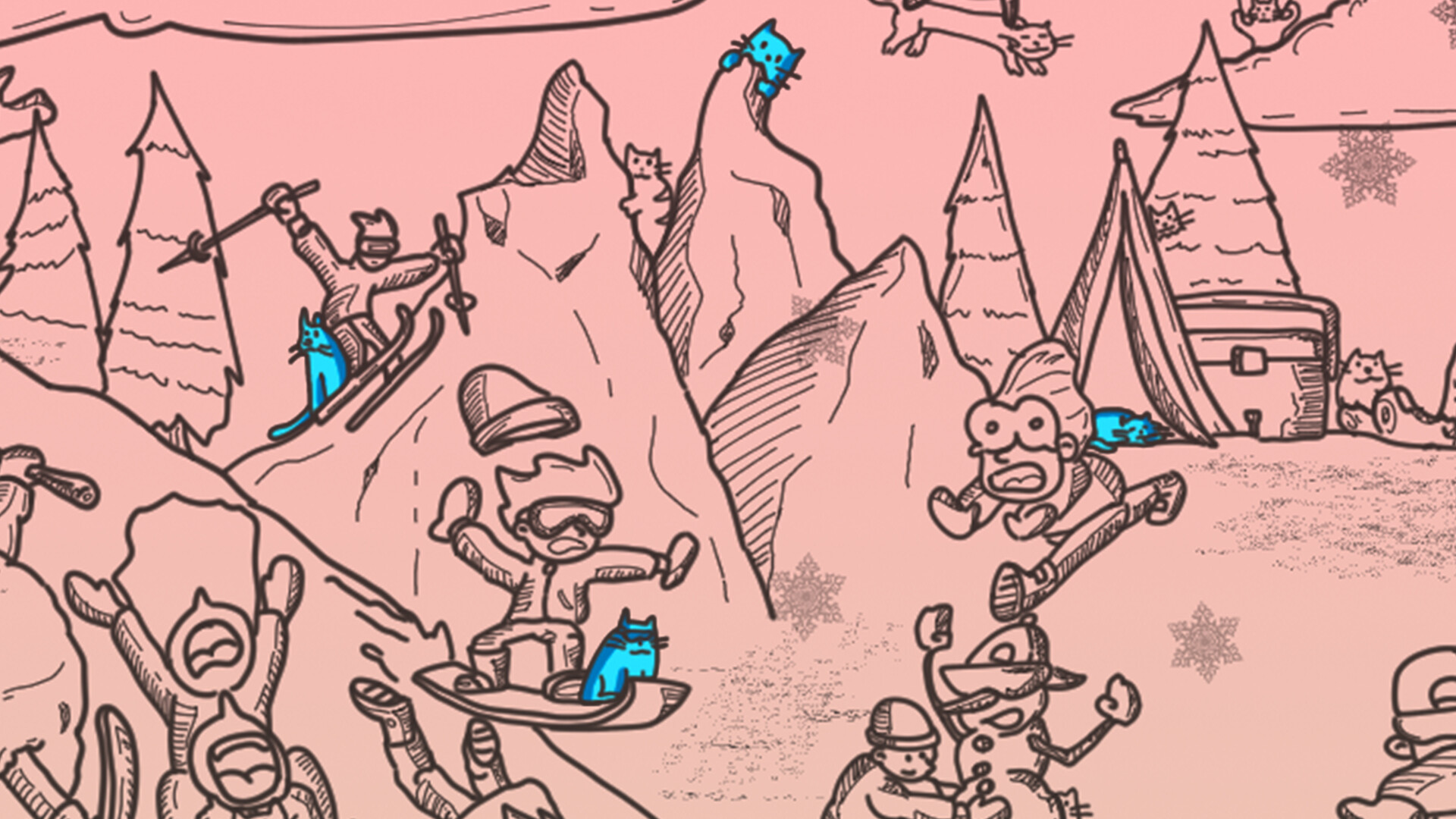 Secret Cats - Winter Screenshot 0