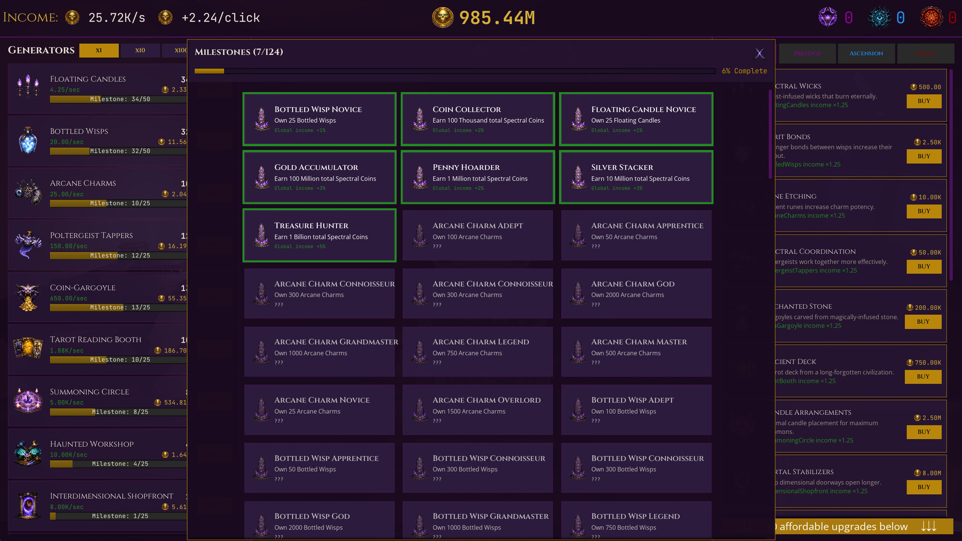 Occult Shop Clicker Screenshot 3