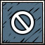 🛇! icon