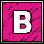 B icon