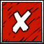 ✘! icon