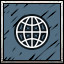 🌐! icon
