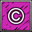 Ⓒ icon
