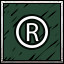 Ⓡ! icon