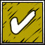 ✔! icon