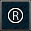 Ⓡ! icon