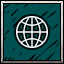 🌐! icon