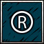 Ⓡ icon