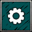 ⚙ icon