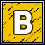 B icon