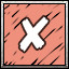 ✘ icon