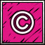 Ⓒ icon