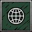 🌐! icon