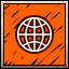 🌐! icon