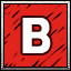 B icon