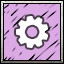 ⚙ icon